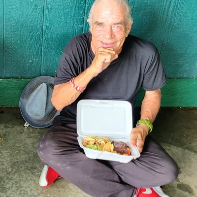 Bringing joy and hope to our homeless; sometimes we are the only conversation they have that day.