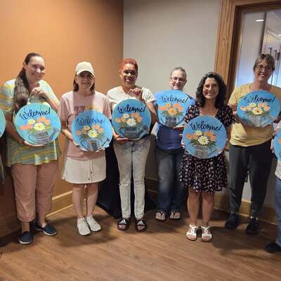 Spring Door Hanger Class for Adults
