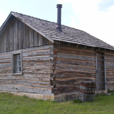 The Little Cabin, circa 1850