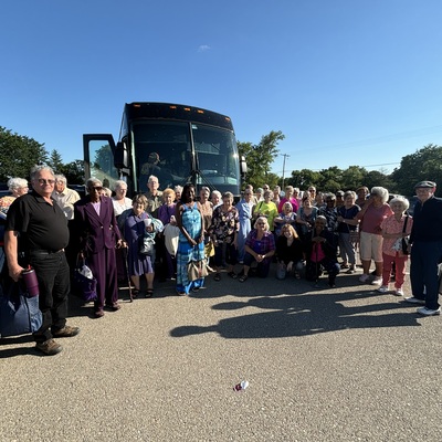 The time we took a charter bus to the New Theatre & Restaurant