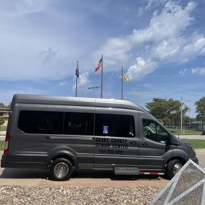 2024 Ford Transit with Wheelchair lift