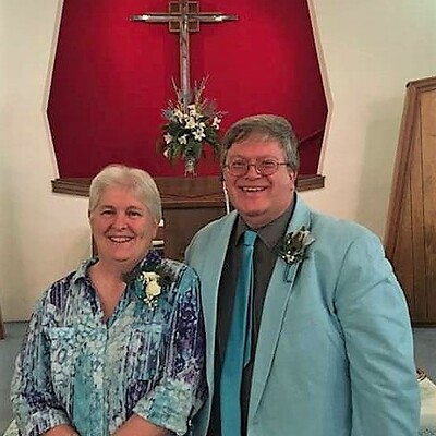 Pastor and his wife, Barb