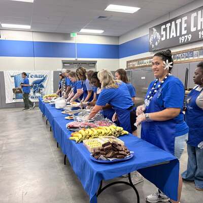 Blue Jay Football Pregame meals