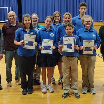 Charter Members of the St Xavier's Catholic School JOI CLUB March 2023
