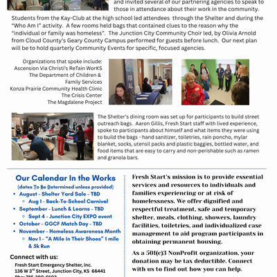 Newsletter, page 2